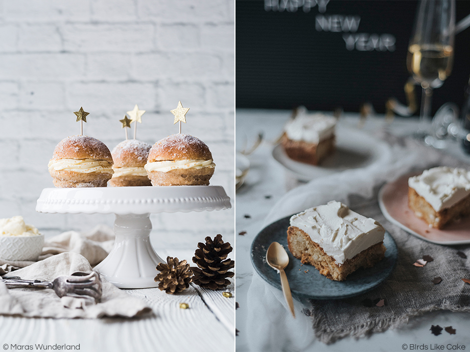 Ein Herz für Klassiker: Ofen-Berliner mit Champagnercreme zu Silvester ...