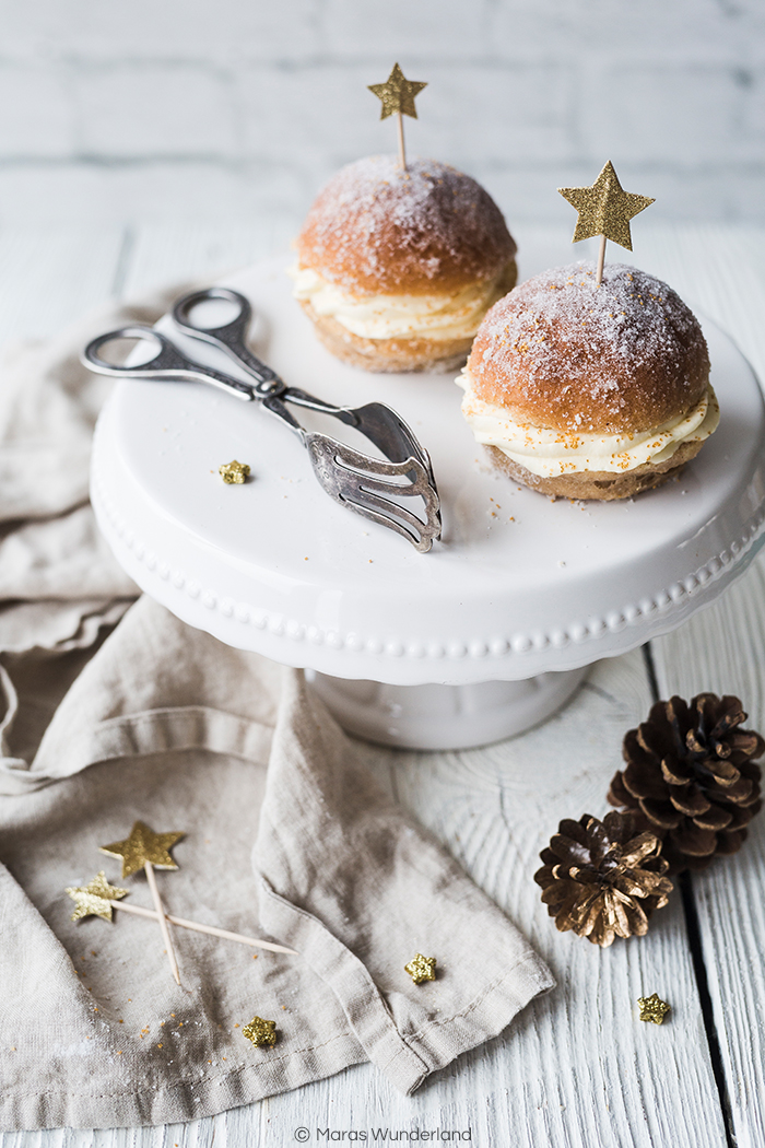 Ein Herz für Klassiker: Ofen-Berliner mit Champagnercreme zu Silvester ...