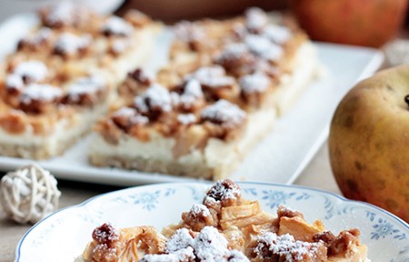 Apfel-Quark-Streuselkuchen