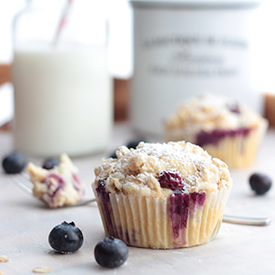 Heidelbeer-Streusel-Muffins