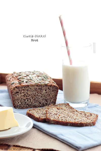 Eiweiß-Dinkelbrot