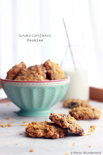 Schoko-Cornflakes-Cookies