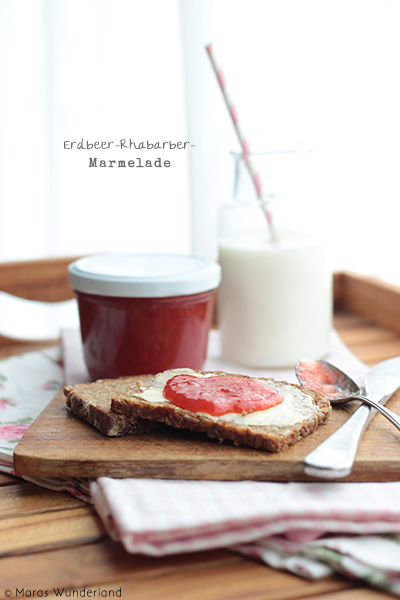 Erdbeer-Rhabarber-Marmelade