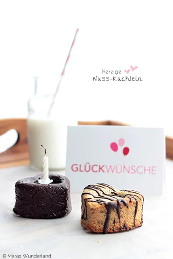 Herzige Nussküchlein