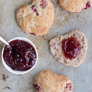 Erdbeer-Scones