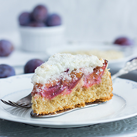 Zwetschgen-Baiserkuchen