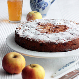 französischer Apfelkuchen