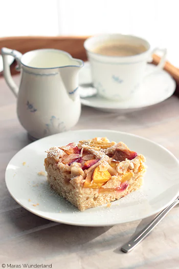 Nektarinen-Pflaumen-Joghurtkuchen