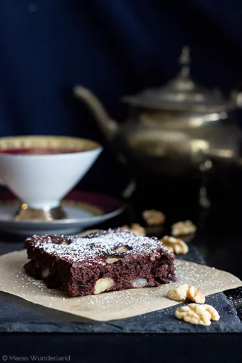 Birnen-Walnuss-Brownies