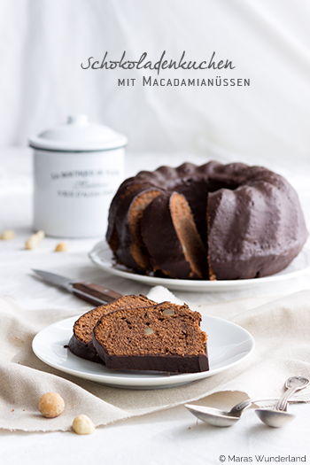 Schokoladen-Macadamia-Kuchen