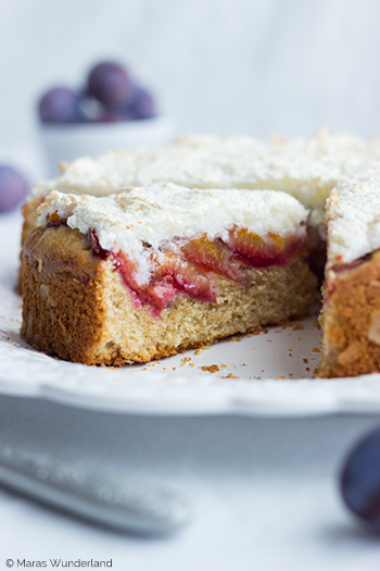 Zwetschgen-Baiser-Kuchen