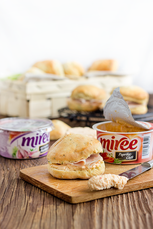 miree Frischkäse-Brötchen
