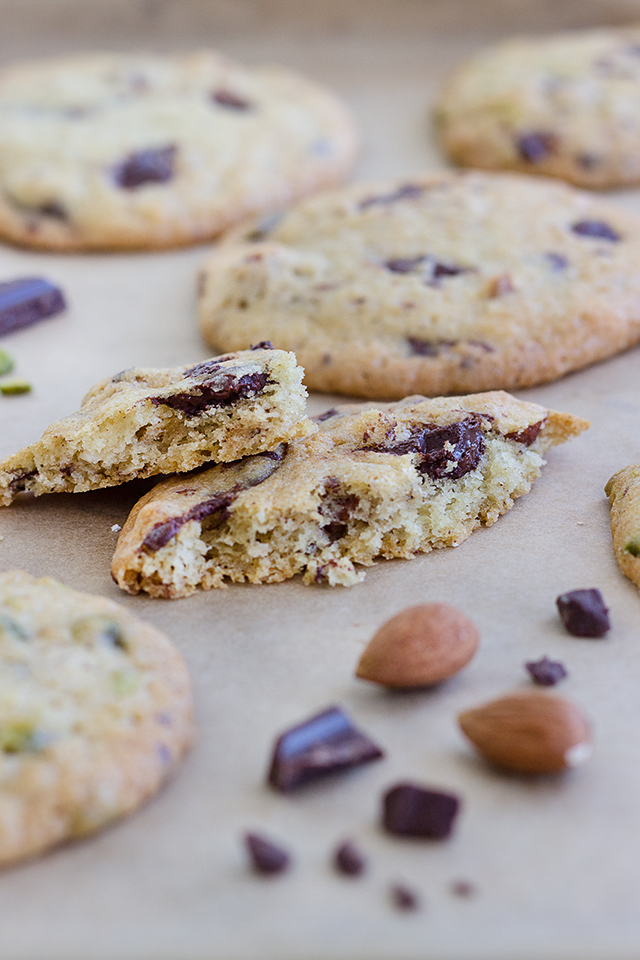 Chocolate Chip Cookies Pistazie & Mandel