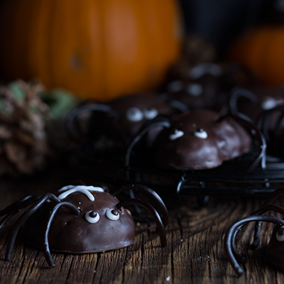 Halloween-Spinnen