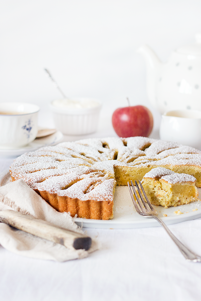 Einfacher Apfelkuchen