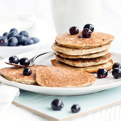 Bananen-Chia-Pancakes