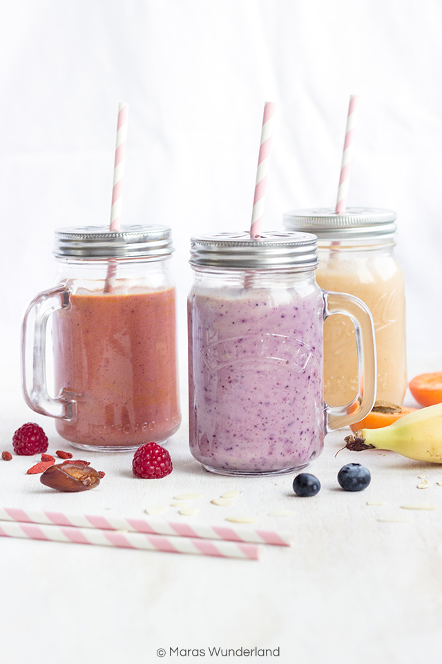 Dreierlei gesunde Smoothies