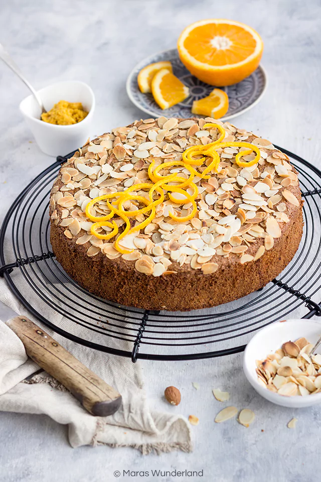 Spanischer Orangen-Mandelkuchen