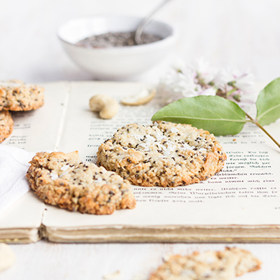 Healthy Lemon Chia Cookies