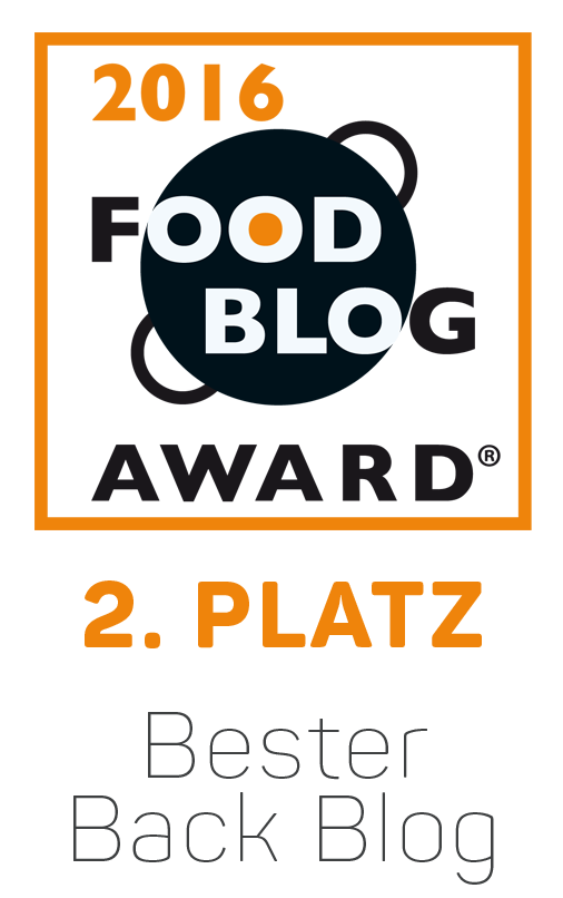 Food Blog Award 2016