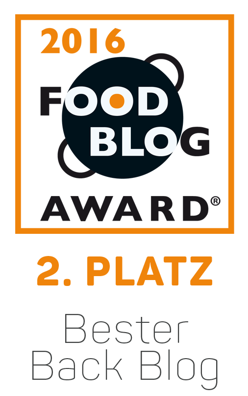 Food Blog Award 2016