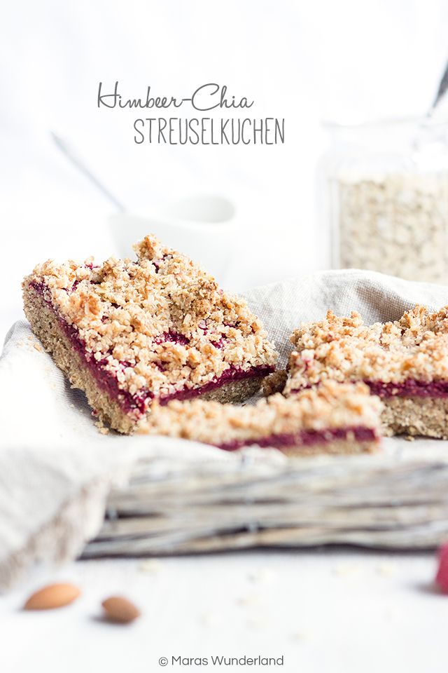 Himbeer-Chia-Streuselkuchen