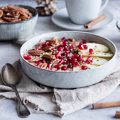Hafer-Buchweizen-Porridge