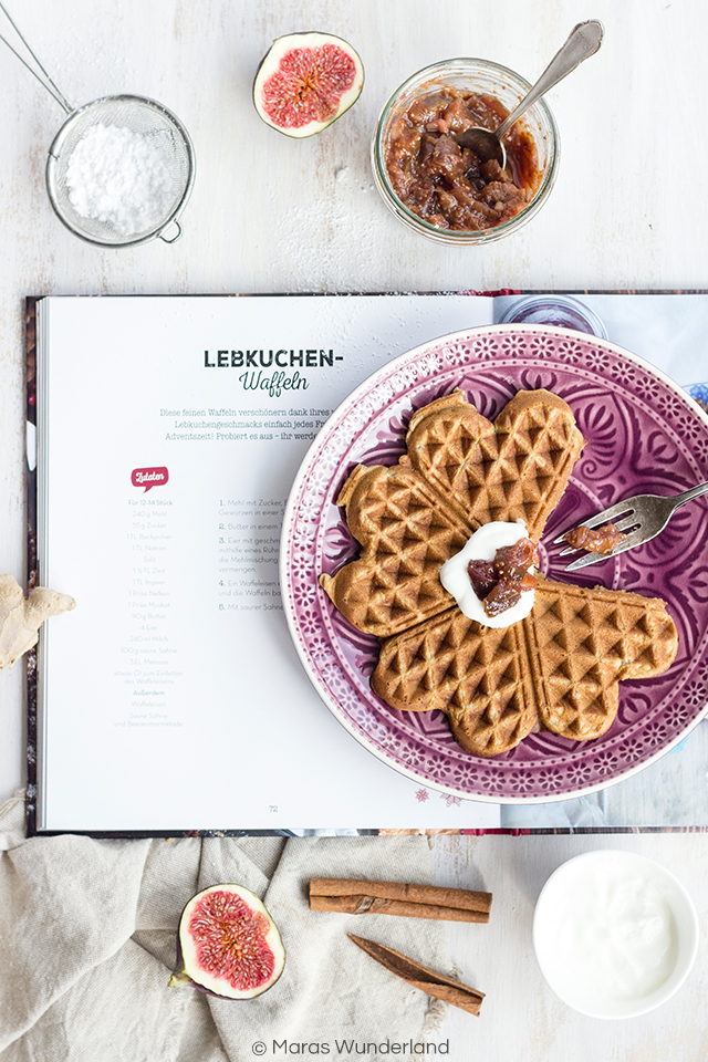 Lebkuchen-Waffeln