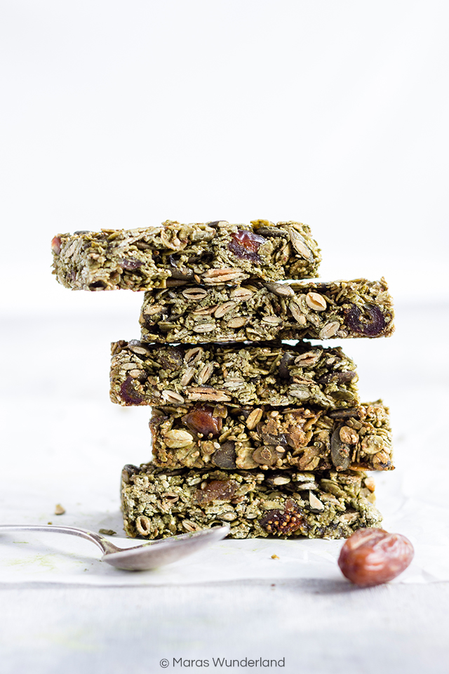 Healthy Matcha Bars