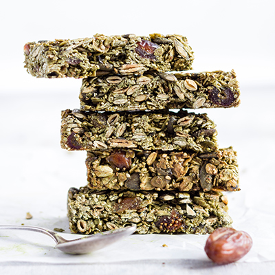 Healthy Matcha Bars