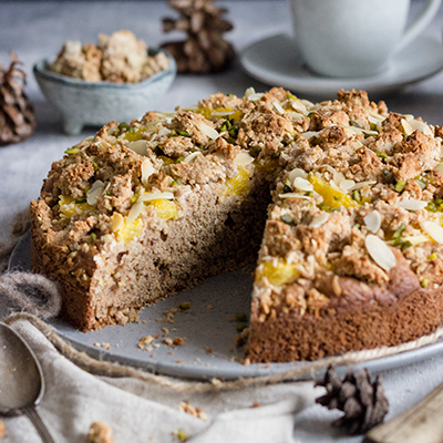 Orangen-Mandel-Kuchen