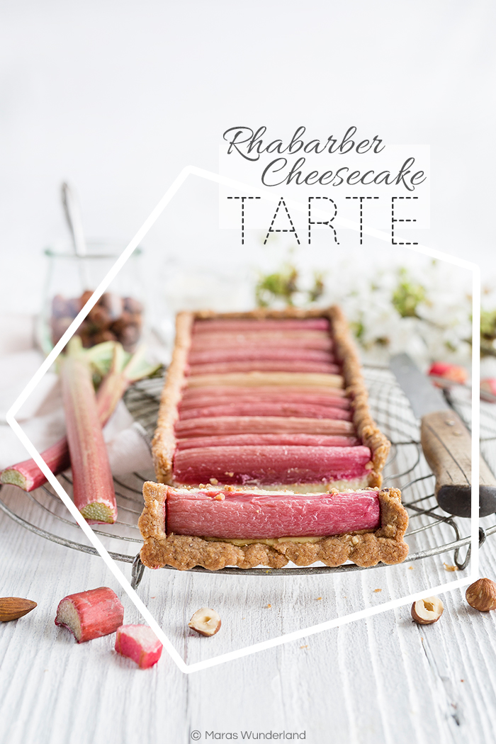 Rhabarber Cheesecake Tarte