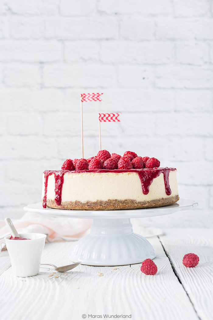 Klassiker: Himbeer New York Cheesecake