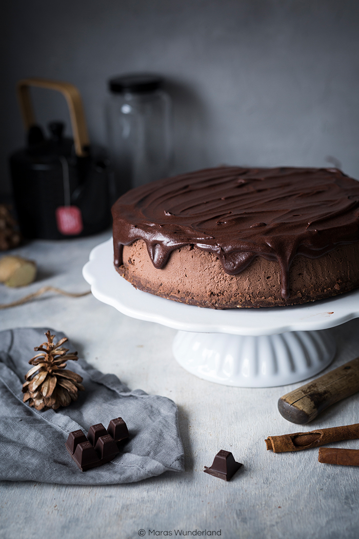Chocolate Chai Cheesecake