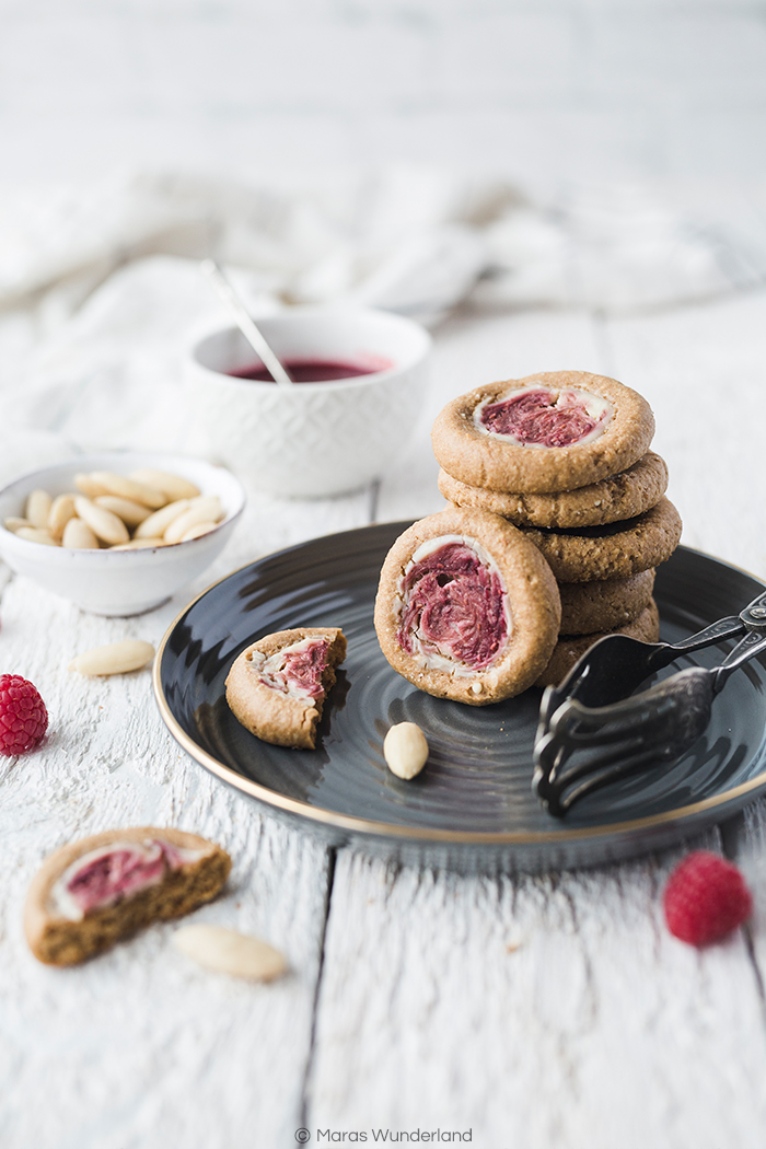 Himbeer-Frischkäse-Cookies