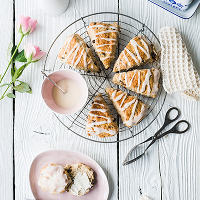 Österliche Eierlikör Scones