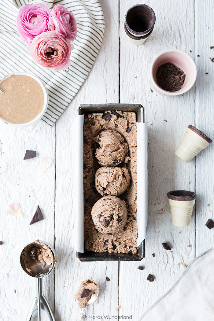 Gesunder, glutenfreier Cookie Dough