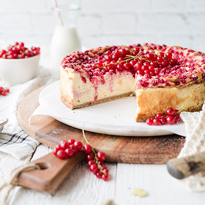 Johannisbeer-Käsekuchen