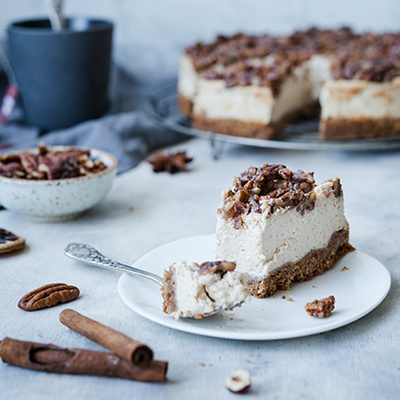 Chai Pekannuss Cheesecake