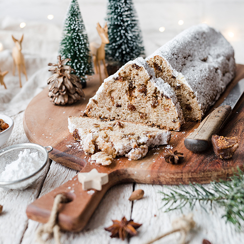 Gesünderer Quarkstollen