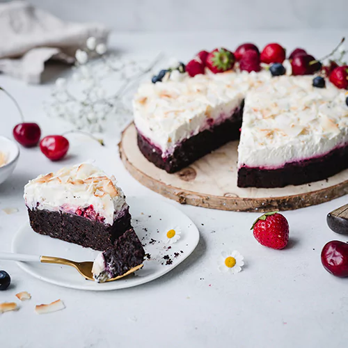 Glutenfreie Beeren-Schokotorte