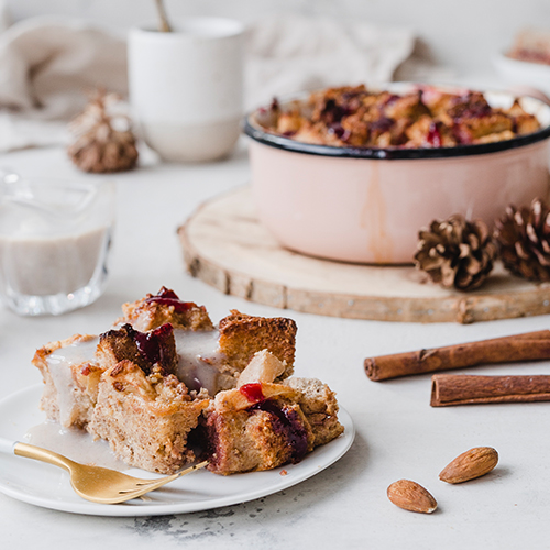 Jelly Apple Bread Pudding