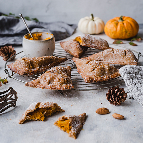 Gesündere Pumpkin Hand Pies