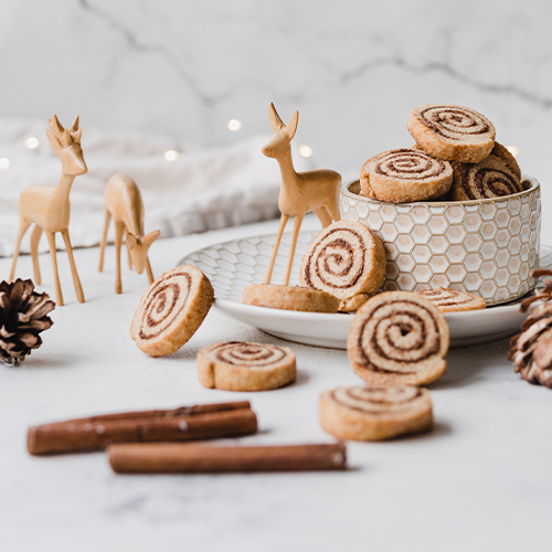 Gesündere Zimtschnecken-Plätzchen