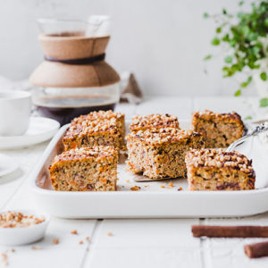 Artgerechter, gesunder Karottenkuchen