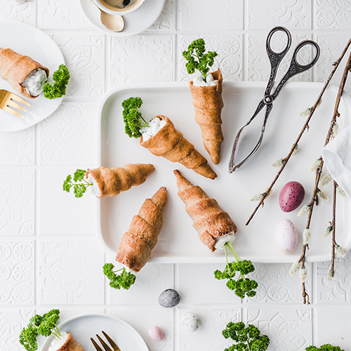 Gesunde & vegane Osterkarotten