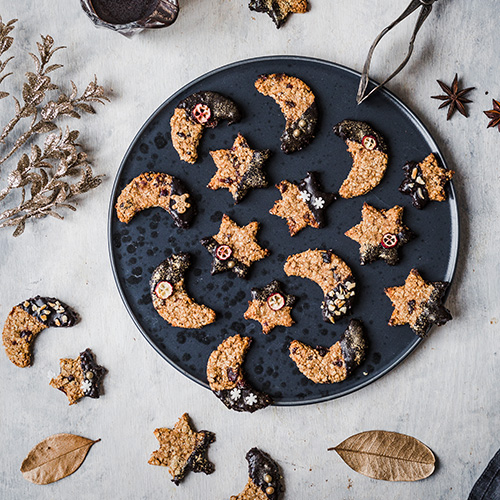 Vegane Haferflockenplätzchen