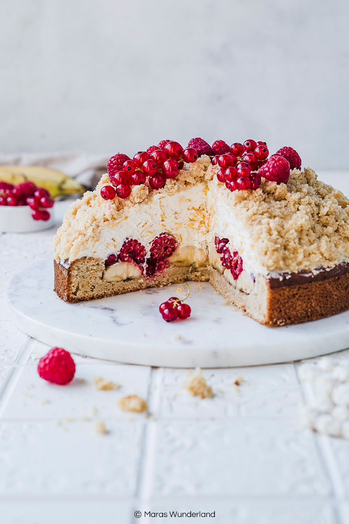 Heller Maulwurfkuchen in der Sommer-Edition. Gesünder, locker leicht und super saftig. • Maras Wunderland