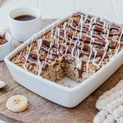 Veganes Cinnamon Baked Oatmeal