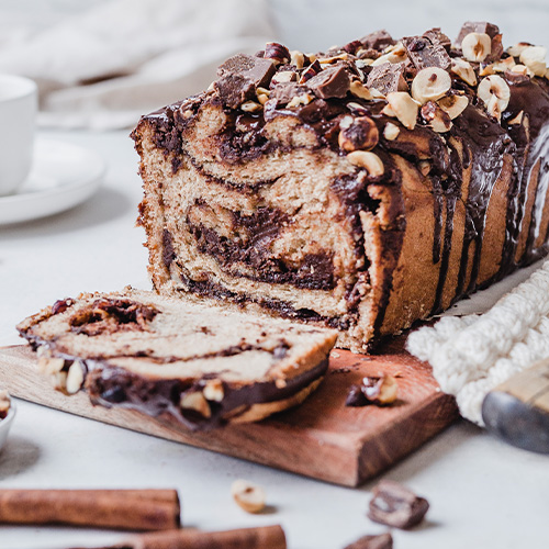 Lebkuchen-Nuss-Babka